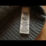 White House | Black Market gray knit wool rabbit hair neck warmer women’s shawl Photo 3