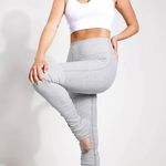 Alo Yoga Alo Alosoft Goddess Gray High Waist Leggings Size XS Photo 0