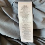 Adrianna Papell Lace and Crepe Long A-Line Evening Gown Blue Size 6 Formal Dress Photo 7