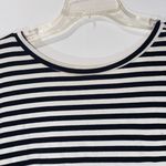 Mittoshop Black/White Stripe Top Women’s Small Photo 1