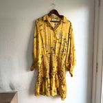 Alexis  Rianna Floral Smocked Ruffled Mini Dress Large Photo 1