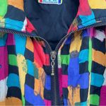 VINTAGE EVR Rousso Apparel 100% Silk Bomber Windbreaker Jacket 90s Y2K Large Size undefined Photo 3