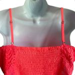 A.Peach Y2K Women Crop Corset Top L Vibrant Sweetheart Neck Coquette Flirty Retro Girly Photo 4