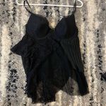 Victoria's Secret Victoria Secret Black Lace Balconette Cami Top 36C Black Photo 4