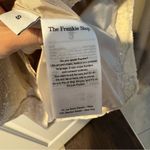 The Frankie Shop NWT Cream Sequin Short Sleeve Riley Mini Dress | S Photo 7