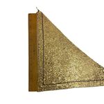 Whiting & Davis Vintage  Gold Tone Mesh Like Purse or Bag Disco Retro Necklace Photo 8