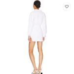 superdown Holland Denim Dress in White Photo 2