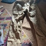 Jonathan Simkhai Tessa Vegan Leather Tie Pants Lined Pants Nude Beige 6 Tan Photo 12