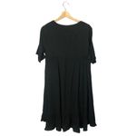 Ingrid & Isabel Maternity Black Ruffle Sleeve & Hem Knee Length Dress S Size undefined Photo 2