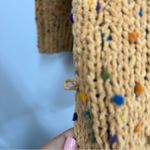 Entro  women's L chunky confetti Popcorn Sweater Cardigan w/front pockets Photo 11