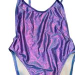 Dippin' Daisy's Dippin’ Daisy’s Color Shift Bathing suit Purple Blue Metallic Iridescent Photo 2