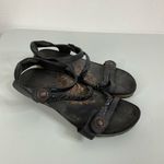 Aetrex  Black Strappy Sandals Size 9 Photo 0