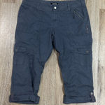 Apt. 9  Charcoal Cargo Capris Photo 0