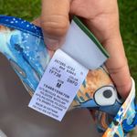 Sesame Street  Blue Cookie Monster Scrub Top Photo 5