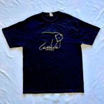 EUC Women’s Large Black Tshirt 100% Cotton Victoria Canada Bear Travel Souvenir Photo 0