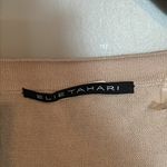 Elie Tahari  gold tank with gold shimmer size small Photo 1