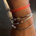 Bracelets. Linked. Very cute. Silver. Photo 1