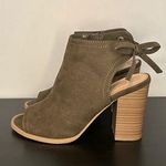 LC Lauren Conrad Heeled Open Toe Booties - Size 6 Photo 0