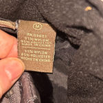 Jane Ashley  Quilted Vest Medium Gray Full Zip Photo 3