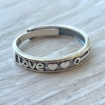 love ring silver Photo 2