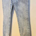 Guess  High Waist Button Fly Stretch Ankle Skinny Jeans Light Wash Blue Womens 27 Photo 4