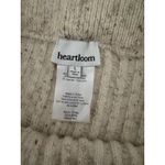 Heartloom  Nakita Knit Pant Size L Cream OatmealWide Leg Drawstring Lounge Womens Photo 6