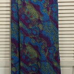 LuLaRoe Blue/Red/Yellow Abstract Maxi Skirt Fold Over Waist Size XS Photo 0