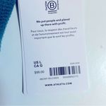 Athleta  Blue Balance Waffle Hoodie Sweatshirt Size L NWT Photo 11