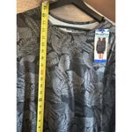 Hang Ten  Women UV protection Long Sleeve Black Swimming Zip Pocket Size Large Photo 8