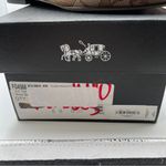 Coach NWB  Haley Loafer brown logo size 8 women’s flat slip on loafer leather Photo 1