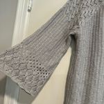 LC Lauren Conrad  Womens Sz: XLP Bell Sleeve Open Knit Flowy A-line Sweater. Photo 7