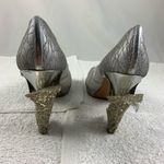 Cinderella 10M Bedazzled Silver Stiletto heels Photo 4