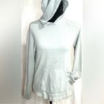 Barefoot Dreams California Dreams in this Women's light Cream Hooded Sweater amazing softness Photo 4