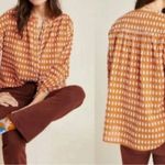 Pilcro and the Letterpress Anthropologie pilcro tavi textured button down size S Photo 1