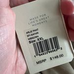 Faherty NWT  Arlie Linen Pants in Safari Sz XXL Photo 5