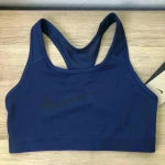 Nike Dri Fit Swoosh Icon Sports Bra Navy Blue DD1141 NWT sz S Photo 0