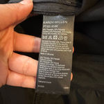 Karen Millen Tapered Leg Jumpsuit Lace Panel Sleeves Black Size US 8/UK 12 Photo 5