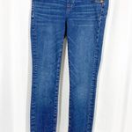 Madewell  Maternity Side-Panel Skinny Jeans Wendover Wash: Adjustable Tenel Denim Photo 2