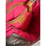 MZ Wallace Parker Metallic Silver Quilted Nylon Crossbody Bag Purse Photo 13