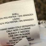 Shade & Shore  Women’s One Piece Swimsuit Black & White Striped Size XL Photo 8