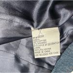 Pamela McCoy Animal Print Trim Embellished Bling Button Blue Denim Jean Jacket M Size M Photo 15