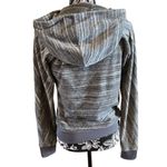 Juicy Couture Velour Track Jacket Zip up Hoodie Stripes Soft Comfy Sport Velvet Photo 1