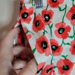 J. Crew Factory Poppy Floral Mini Skirt White Size 6 Photo 2