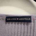 Brandy Melville  Zelly Ribbed Long Sleeve Top Photo 2