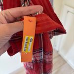 Colsie NWT Women's Red Plaid Flannel Sleep Pants Size L Size L Photo 6