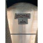 Michael Kors 6 beige and gold three button blazer Photo 3