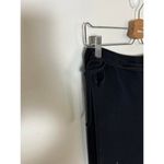 Free People  Boderline Midi Wrap Skirt Black Ribbed Size Large Y2K Photo 5