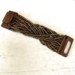 The Beaded Soul gold seed bead multi strand bracelet Photo 3