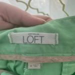 Loft Mint Green Khaki Shorts Size 4 EUC! Photo 3
