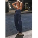 NEW Free People FP Movement Women's Inbound Onesie Midnight‎ Navy Size XL NWT Blue Photo 9